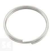 Anillos Llaveros Niquelado 25 mm (6 uds.)