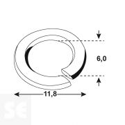 Arandela Grower Cincado 127 6 6,0x11,8 Vz (150u.)