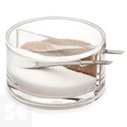 Azucarero Doble Acrílico