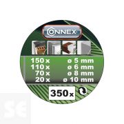 Surtido de Tacos hormigón (5-6-8-10) 350 Piezas