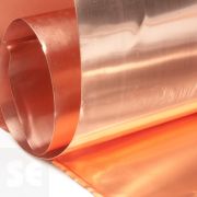 Banda de Cobre recocida fina