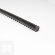 Barra redonda de Polipropileno negro