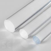 Barra redonda de Metacrilato transparente