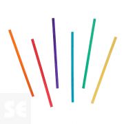 Bastones Madera Mix Colores 150x5mm. 60u. 99530