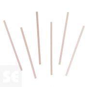 Bastones Madera Natural 150x5mm. 60u. 99531