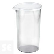 Batidora Brazo Inox con Vaso 1000 w 600 ml