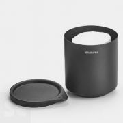 Portaalgodones Bote Organizador Mineral Gris Infinito