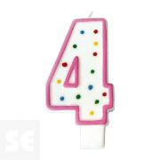 Vela Aniversario 14 Cm Surtida