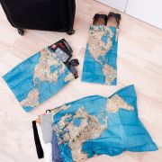 Bolsas de Viaje Mundo Tamaños 4 uds.