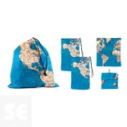 Bolsas de Viaje Mundo Tamaños 4 uds.