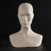 Busto unisex de Cartón piedra