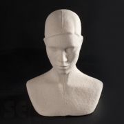 Busto unisex de Cartón piedra
