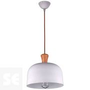 Cable Decorativo Textil 2x0,75 Marrón Sintético Rollo de 25m