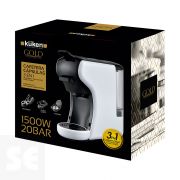 Cafetera de Capsulas 1500 w 20 BAR