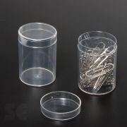 Cilindro de Poliestireno transparente