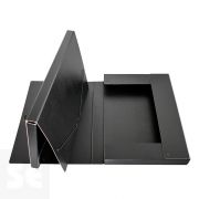 Carpeta Proyectos Din A3 C/Gomas Lomo 30mm Negro