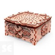 Mr. Playwood Caja de Secretos Fantasía Floral 220 piezas