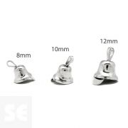 Campanillas Plata 8, 10, 12mm. 30u. 99900