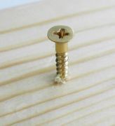 Tornillos para Madera 4x40mm. Pozidrip Pz Cabeza Avellanada Din 7997 Latón (16u.)