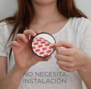Aplique de Pared Led Roll 8 Negro Batería Recargable