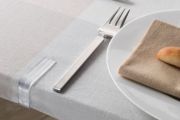 Pinza Sujeta-Mantel Transparente 33x50x14 mm. (4u.)
