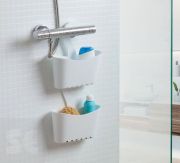 Cestillo con Colgador Standard Blanco