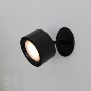 Aplique de Pared Led Roll 8 Negro Batería Recargable