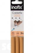 Cablefix Adhesivo Beige 10,5 X 10 mm. (blíster 3 metros)