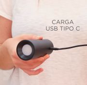Aplique de Pared Led Roll 4 Negro Inalámbrico