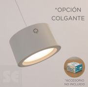 Aplique Pared Led Roll 8 Blanco Batería Recargable