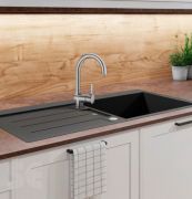 Monomando grifo Fregadero Skagen Cromado