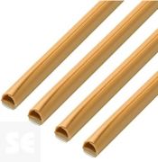 Cablefix Adhesivo Beige 8 X 7 Mm. (blíster 4 metros)