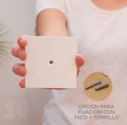 Aplique de Pared Led Box 8 Blanco Inalámbrico