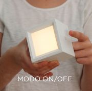 Aplique de Pared Led Box 8 Blanco Inalámbrico