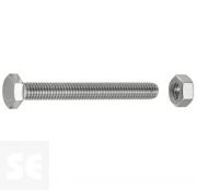 Tornillo Cabeza Hexagonal M6x50mm. Din 933 (4 piezas)