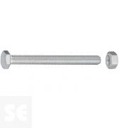 Tornillo Cabeza Hexagonal M6x80mm. Din 933 (6 piezas)