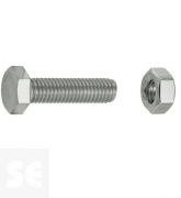 Tornillo Cabeza Hexagonal M8x30mm. Din 933 (20 piezas)