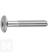 Tornillo Cabeza Plana M6x40mm Vz (50 piezas)