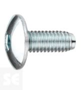 Tornillo Cabeza Redonda M6x20mm (100u.)