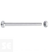 Tornillo Cabeza Redonda Ph M4x50mm Din 7985 (40 piezas)