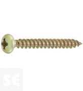 Tornillo Cabeza Redonda Pz 4,5x30mm (125u.)