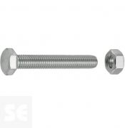 Tornillo Cabeza Hexagonal M8x50mm. A2 Din 933 (15 piezas)