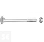 Tornillo Carrocero M5x80mm. Din 603 (10 piezas)