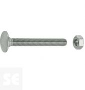 Tornillo Carrocero M6x50mm. Din 603 (20 piezas)