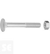Tornillo Carrocero M6x50mm. Din 603 (7 piezas)