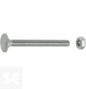 Tornillo Carrocero M6x60mm. Din 603 (20 piezas)