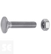 Tornillo Carrocero M8x40mm. Din 603 (15u.)