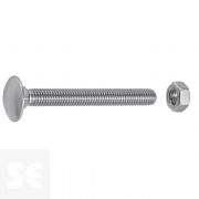 Tornillo Carrocero M8x60mm. Din 603 (10 piezas)