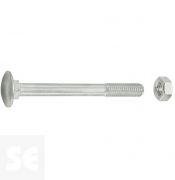 Tornillo Carrocero M8x80mm. Din 603 (4 piezas)