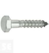 Tornillo Madera 8,0x40mm A2 Din 571 (4 uds)